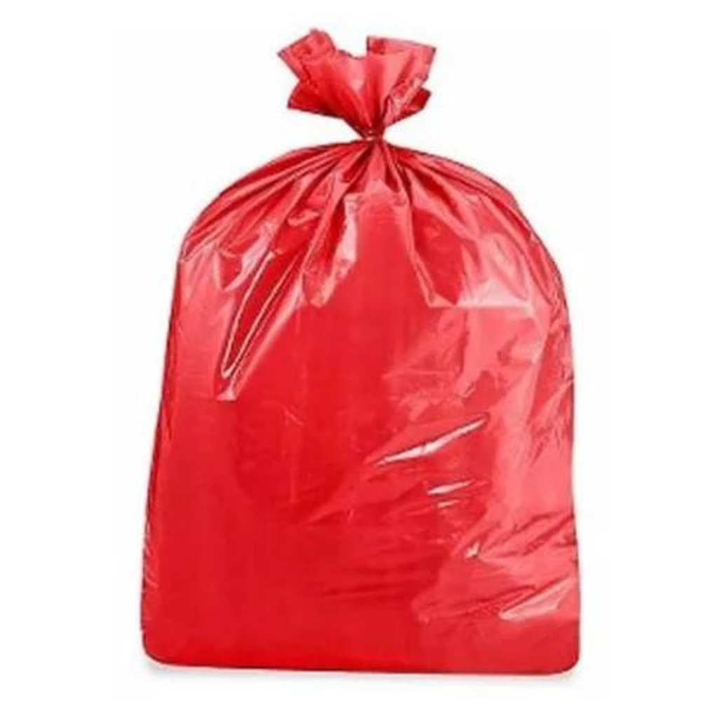 BOLSAS CONSORCIO PATOLOGICO 60X90 40MIC ROJO