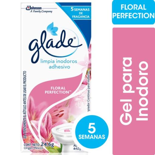 GLADE LIMP INODORO ADHESIVO FLORAL 24.6gr