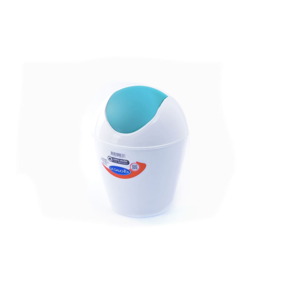 CESTO Redondo tapa vaiven 3L (25-0011)