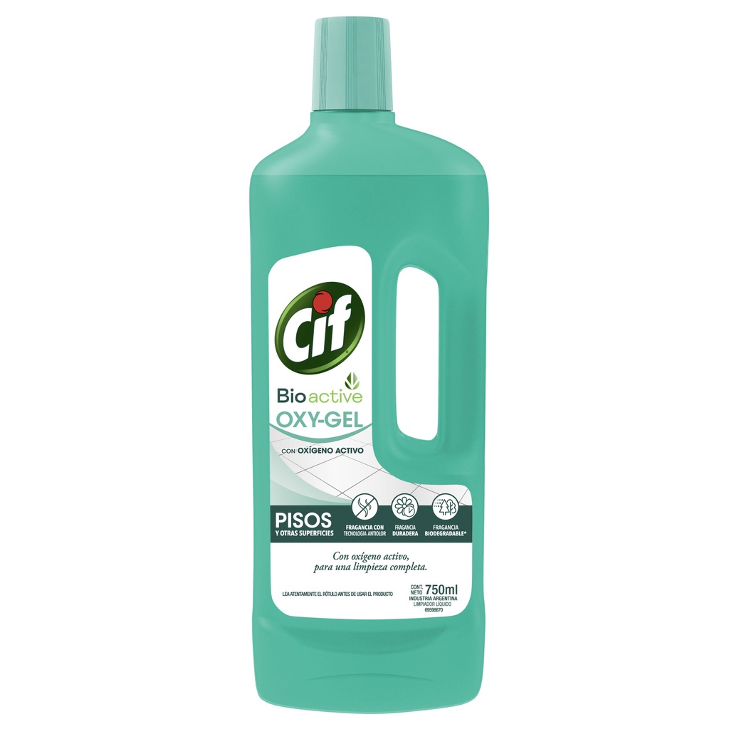 CIF Oxygel Desinfectante Bioactive 750cc