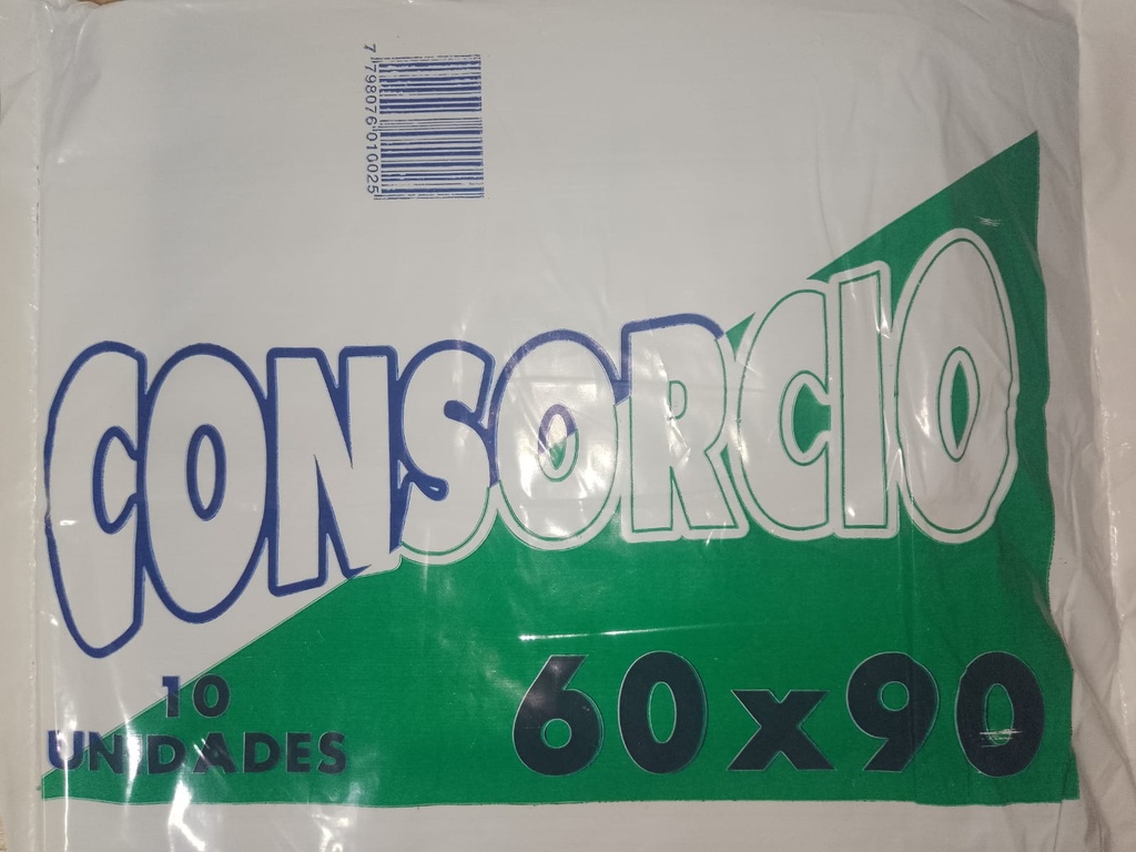 Bolsa Negra 60x90 10u 30micro SUPOL