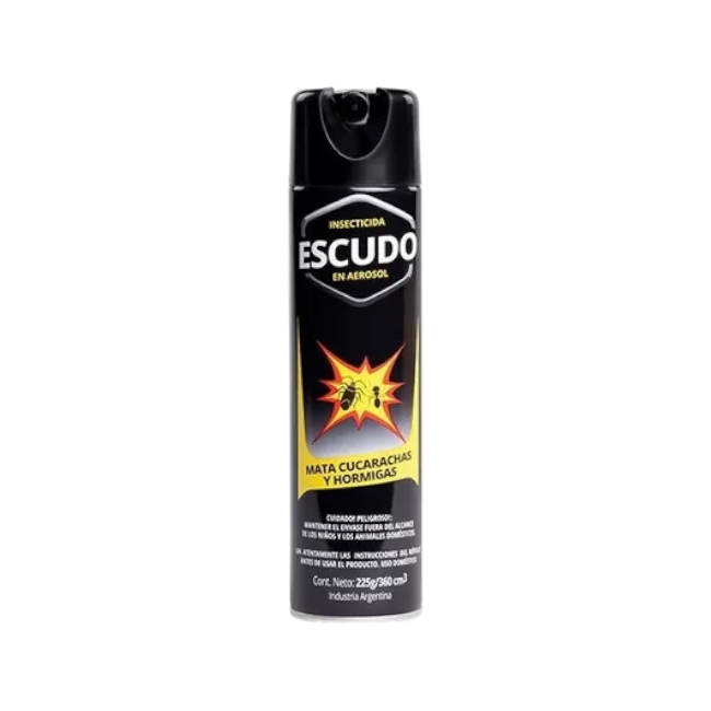 Insecticida Aero Cucarachas y Hormigas 360cc (Escudo)