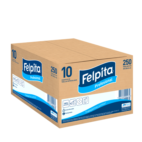 Toalla intercalada 2500u FELPITA