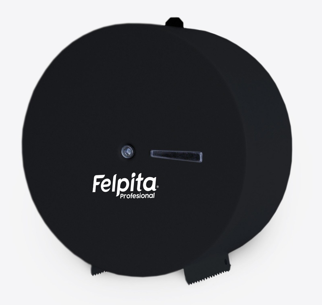 [1010] Dispenser papel higienico jumbo metal negro Felpita