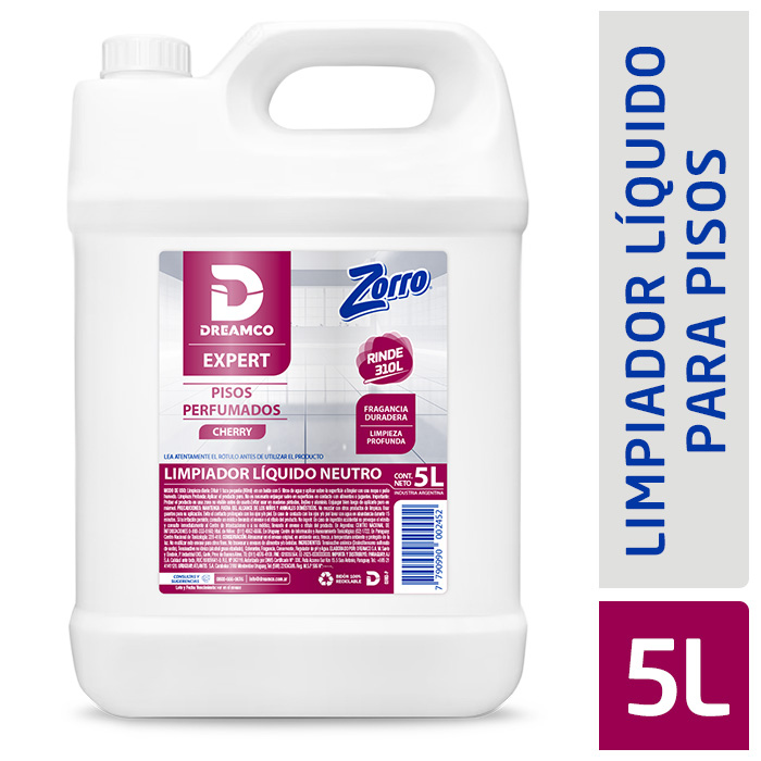 ​Limpiador de pisos CHERRY 5L (ZORRO)