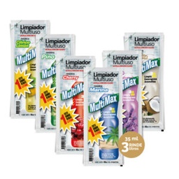MULTIMAX Limpiador mix 18 sobres x1L